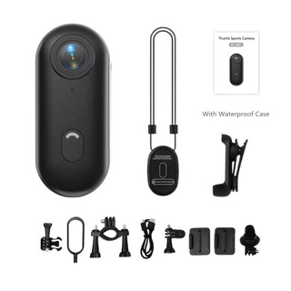 دوربین اکشن انگشتی H.264 پک کامل - کیفیت 4K و ضدآب 30 متر